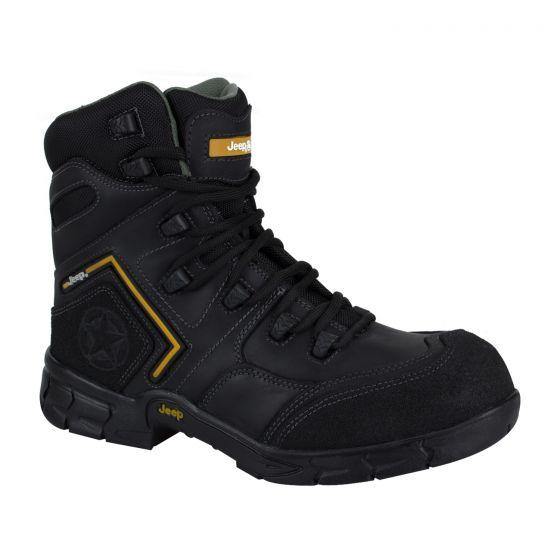 Botas Industriales de Seguridad Negros para Hombre Jeep 5113 - Conceptos