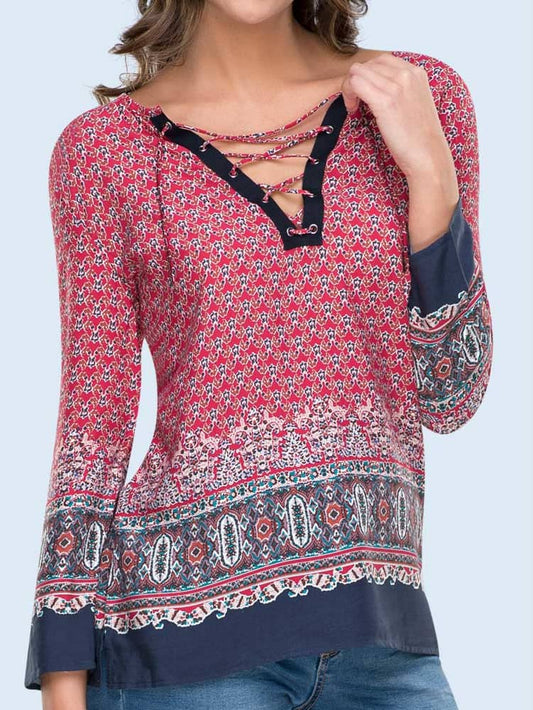 ROPA CASUAL BLUSA HOLLY LAND N195