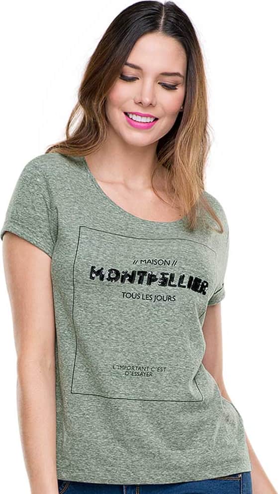 ROPA CASUAL PLAYERA HOLLY LAND UJHY
