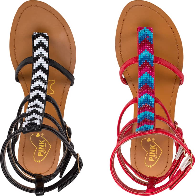 KIT CASUAL SANDALIA PINK BY PRICE SHOES A340