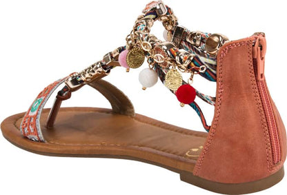 Casual Sandalia Pink By Price Shoes 183b