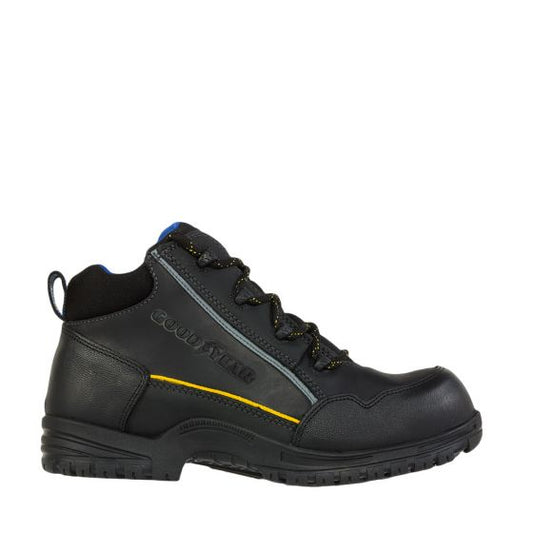 Black Industrial Safety Boots for Men Goodyear 5110