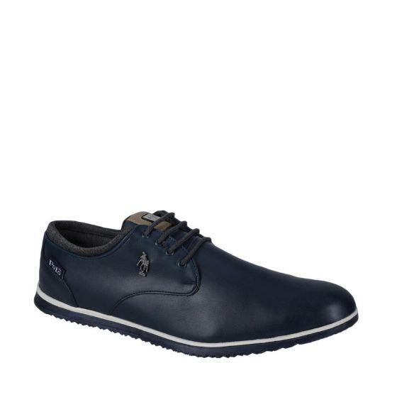 Zapato Casual Azul Unisex Hpc Polo 5485 - Conceptos