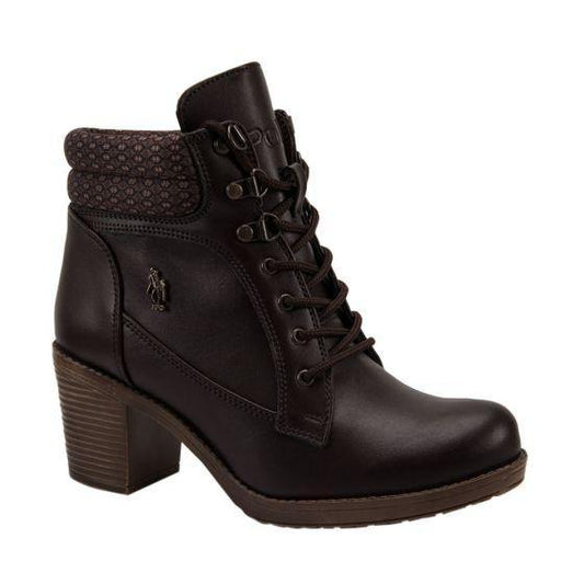 Botines estilo Heavy Café Unisex Hpc Polo 7701 - Conceptos