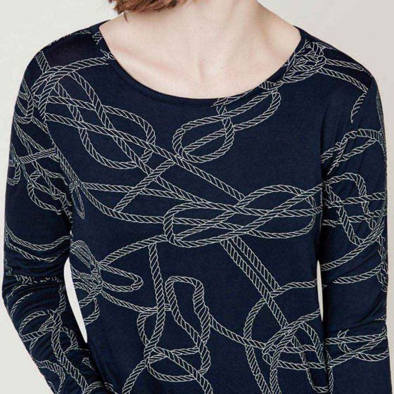 KAFE brand long sleeve modern casual blouse