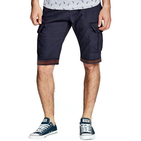 Blue Bermuda Shorts for Men Goodyear SK43