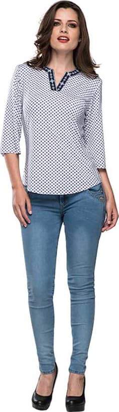 ROPA CASUAL BLUSA PALOMA CARMIN 6969