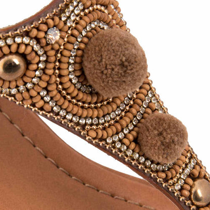 Casual Sandalia Pink By Price Shoes 3536