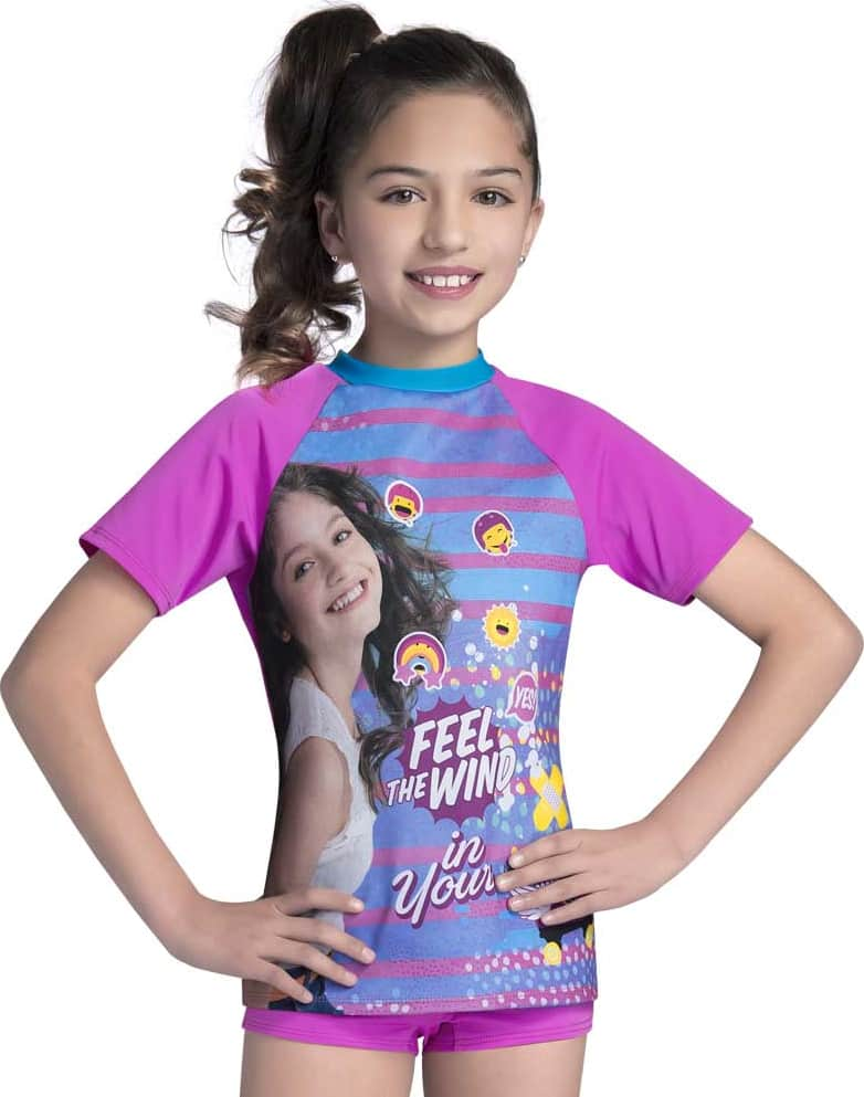 Kit Ropa De Playa Traje De Baño Soy Luna 13ps