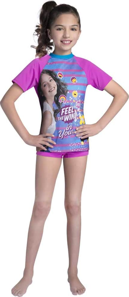 Kit Ropa De Playa Traje De Baño Soy Luna 13ps