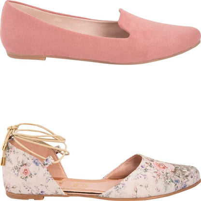 KIT CASUAL BALLERINA PINK BY PRICE SHOES 7145