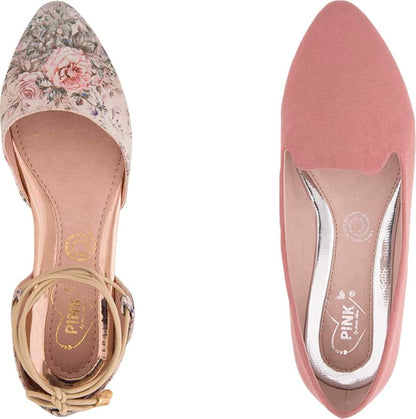 KIT CASUAL BALLERINA PINK BY PRICE SHOES 7145