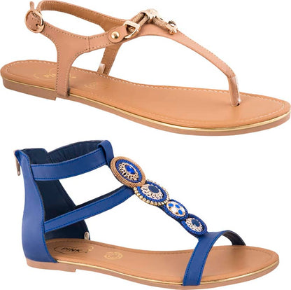 Kit Casual Sandalia Pink By Price Shoes 5151