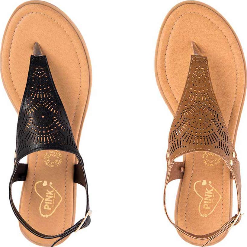 KIT CASUAL SANDALIA PINK BY PRICE SHOES 666