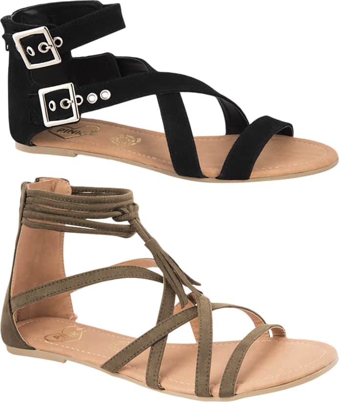 Kit Casual Sandalia Pink By Price Shoes 999