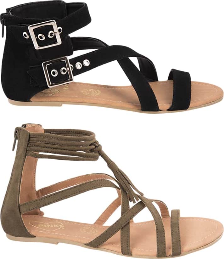 Kit Casual Sandalia Pink By Price Shoes 999