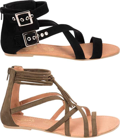 Kit Casual Sandalia Pink By Price Shoes 999