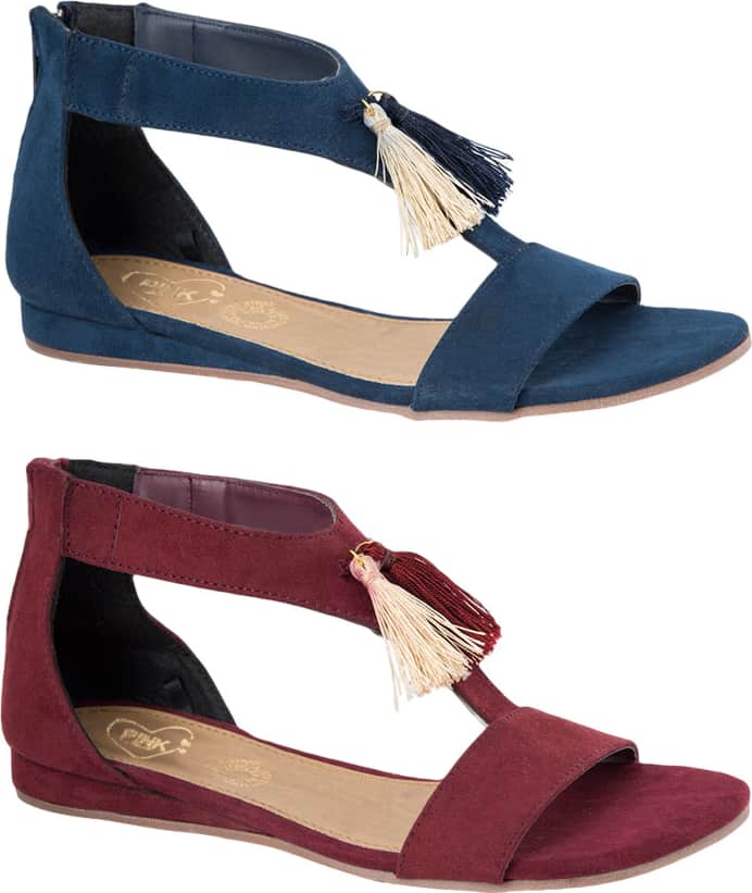 Kit Casual Sandalia Pink By Price Shoes 142