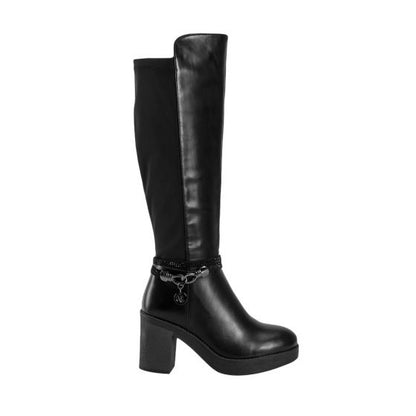 Black Casual Boots for Women Tierra Bendita KS57