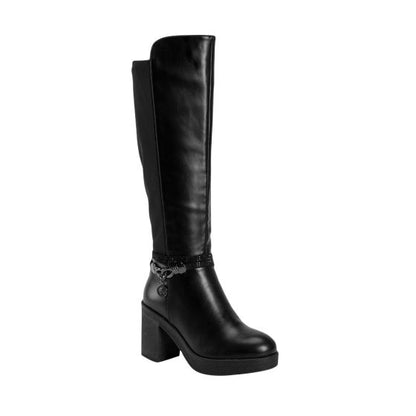 Black Casual Boots for Women Tierra Bendita KS57