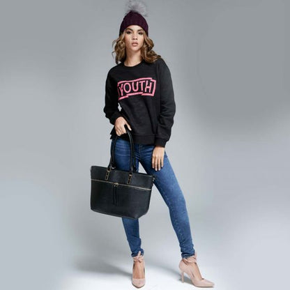 SUDADERA CASUAL LOVE TO LOUNGE LODY