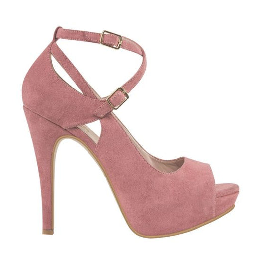 Heels / Dress Shoes Abusiva 100 Color Pink and Black