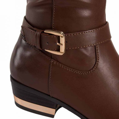 Long Brown Riding Boots for Women Tierra Bendita 2723