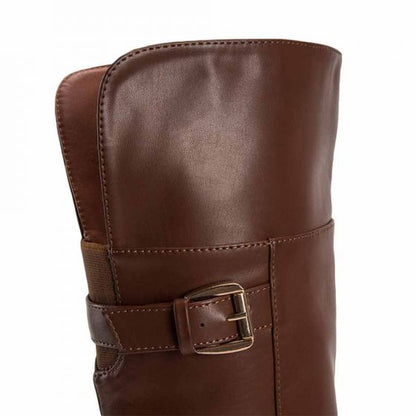 Long Brown Riding Boots for Women Tierra Bendita 2723