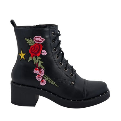Military Boots Black Woman Blessed Earth 23A2