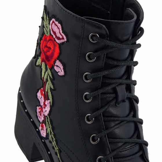 Military Boots Black Woman Blessed Earth 23A2