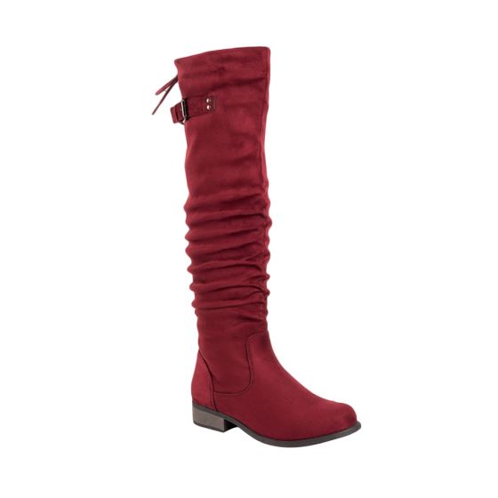 Long Red Riding Boots TIERRA BENDITA 5008