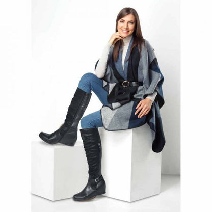 Botas Casuales Negras Mujer Tierra Bendita Deluxe  0065