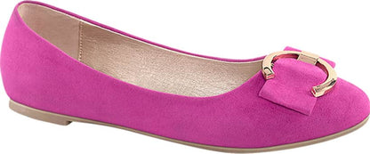 Casual Ballerina Pink By Price Shoes 6703