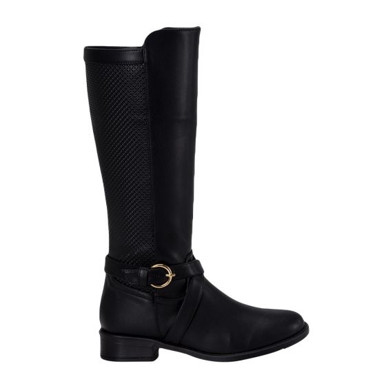 HOLY EARTH RIDING BOOT 0302 Black Women Blessed Earth 0302