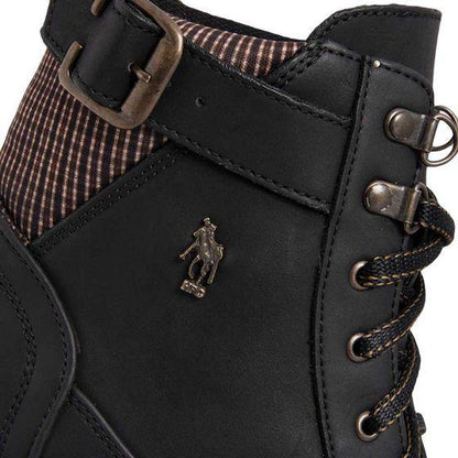 Botas Militares Negros para Mujer Hpc Polo 4353 - Conceptos