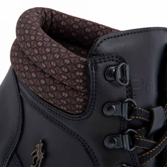 Botin estilo Militar Negro HPC POLO 7701