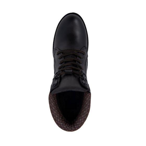 Botines estilo Militar Negros para Mujer Hpc Polo 7701 - Conceptos