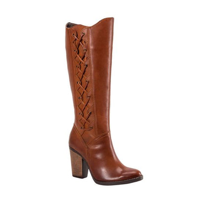 Long Brown Riding Boots TIERRA BENDITA 1419