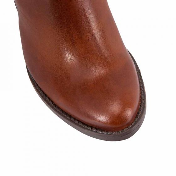 Long Brown Riding Boots TIERRA BENDITA 1419