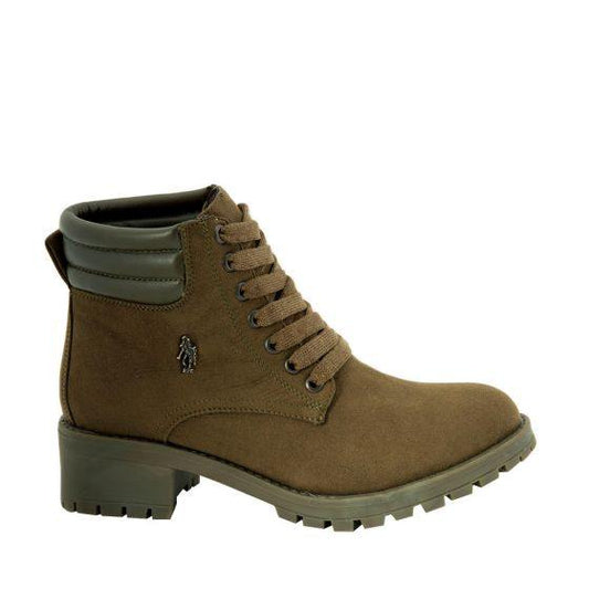 Botas Hiker de Montaña  Verdes para Mujer Hpc Polo 2701 - Conceptos