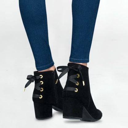 Botas de Vestir Negras YAELI 9414