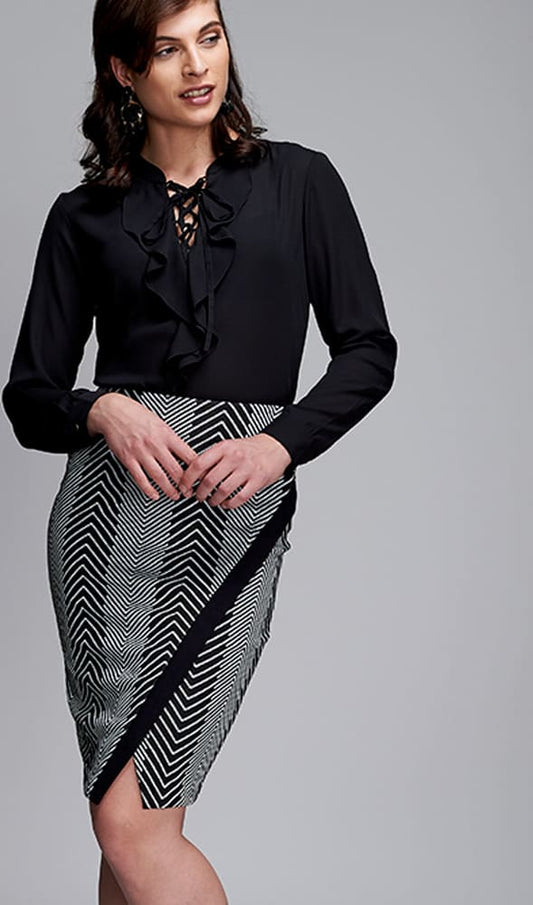 ROPA DE VESTIR (FORMAL) FALDA YAELI FASHION 4069