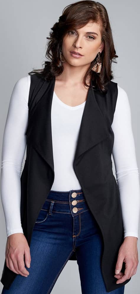 ROPA CASUAL CHALECO YAELI FASHION 6501