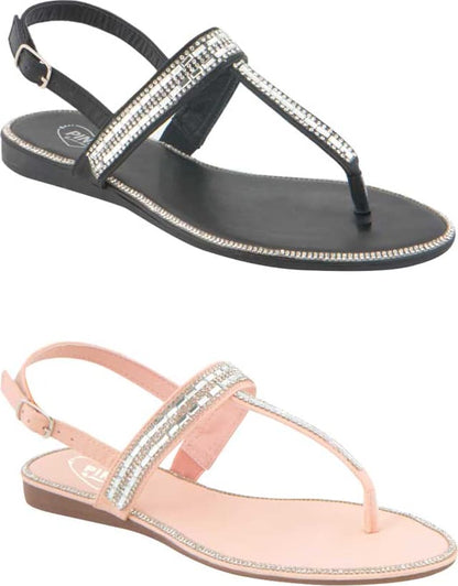 Kit Casual Sandalia Pink By Price Shoes 1447