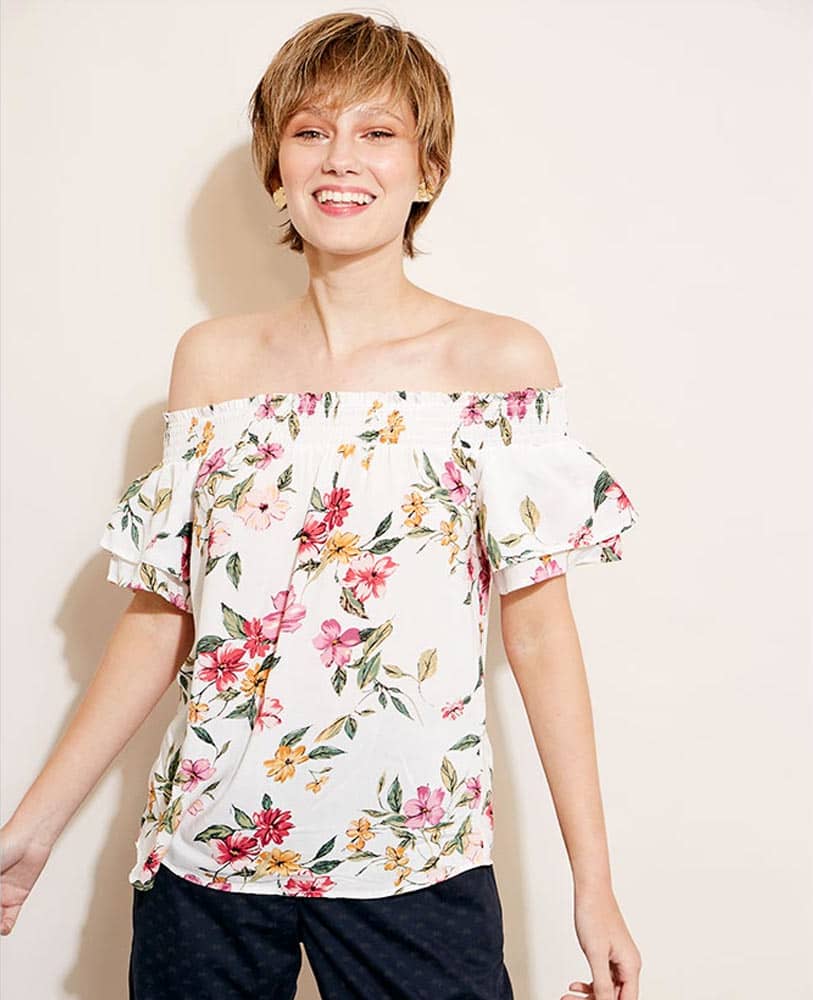 ROPA CASUAL BLUSA HOLLY LAND WT15