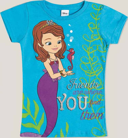 ROPA CASUAL PLAYERA PRINCESA SOFIA 7293