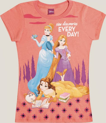 ROPA CASUAL PLAYERA PRINCESAS 7294