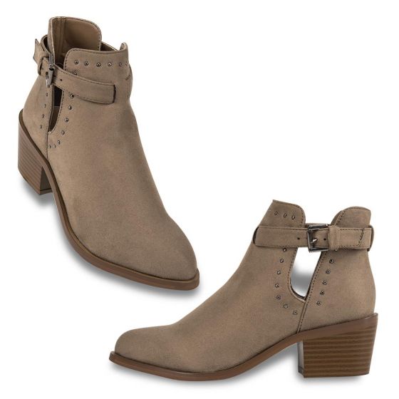 Botas Casuales Cafés Mujer Tierra Bendita  031B