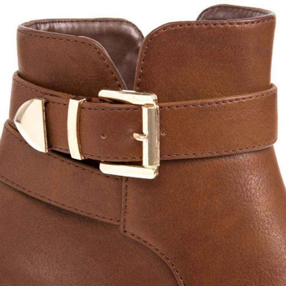 Botas Casuales Cafés Mujer Tierra Bendita 39X6