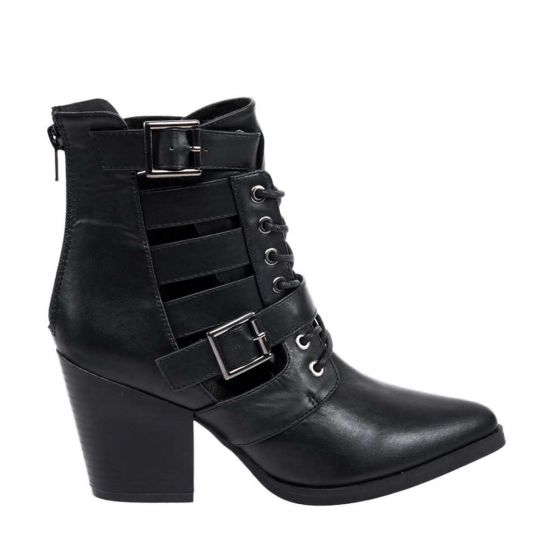 Botas Casuales Negras Mujer Tierra Bendita  D205